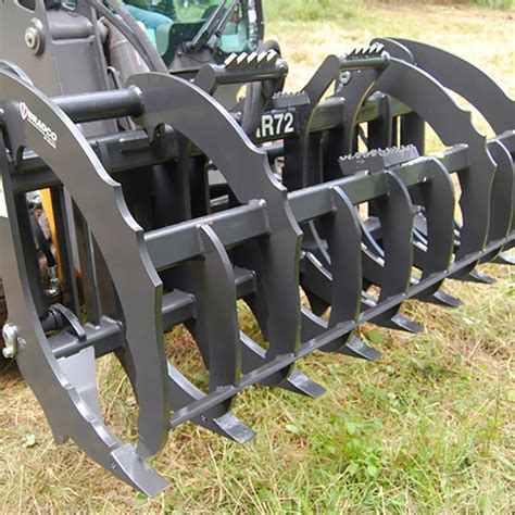 skid steer debris rake|bradco root rake.